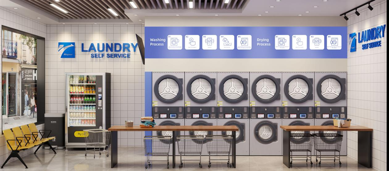 Kingstar Commerical Laundry System: Vedúci trendu práčovne na mince