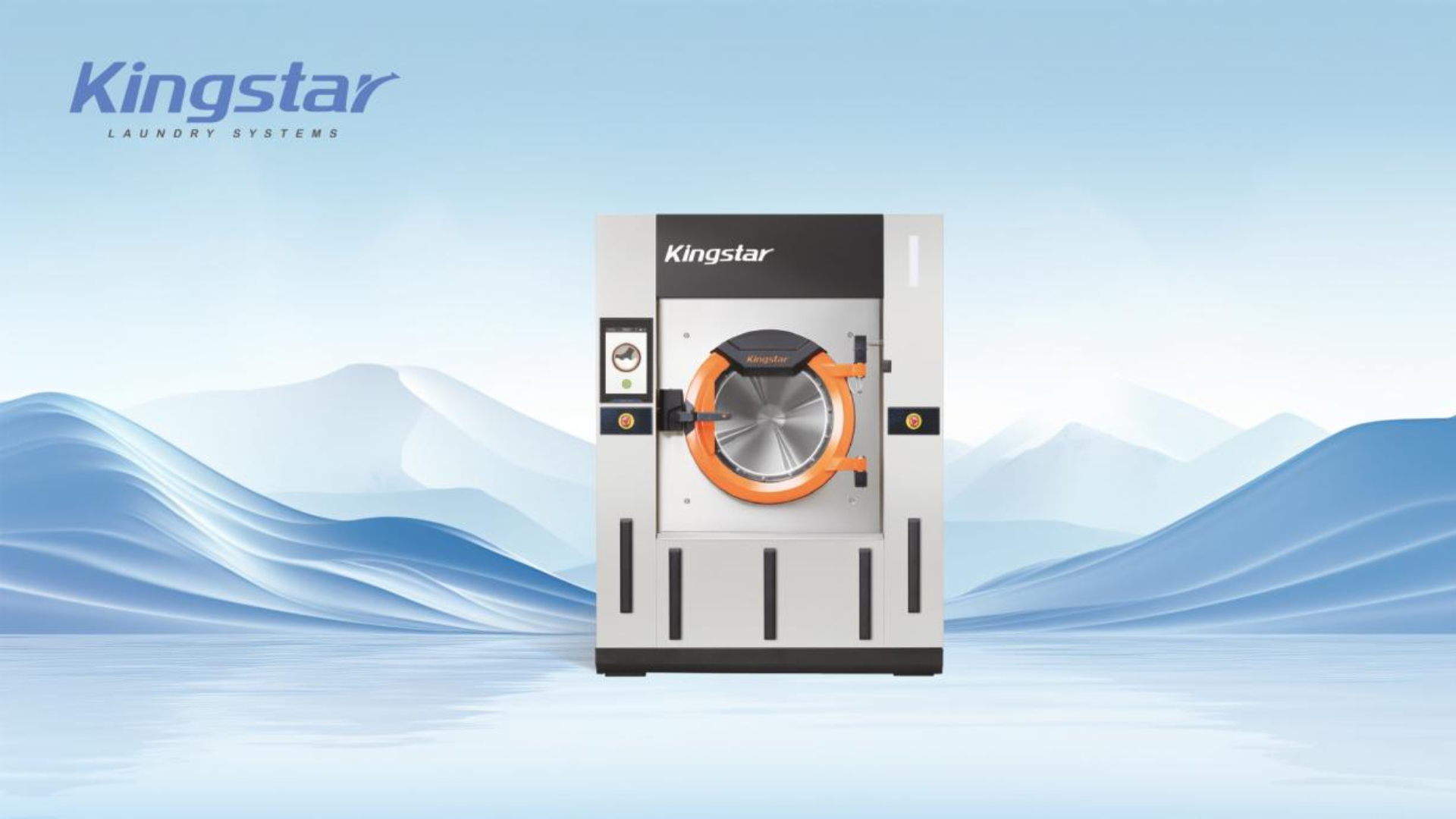 Proces prania košieľ pre centrálne práčovne